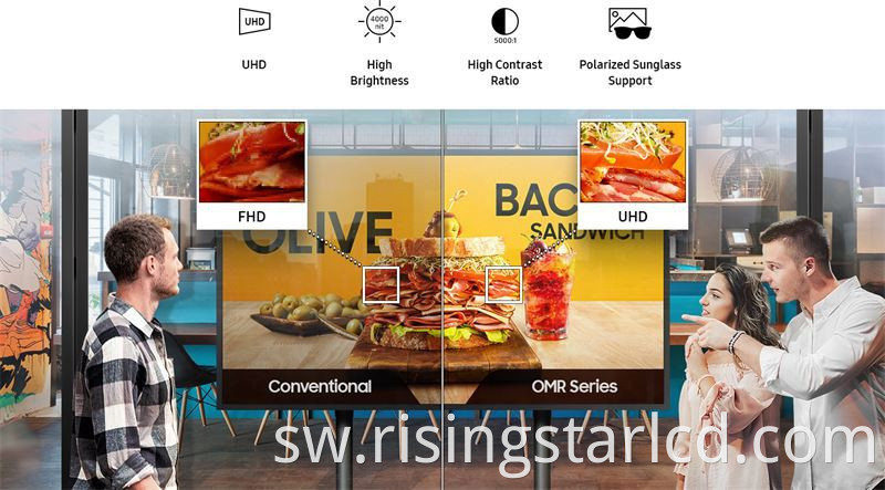 window digital signage